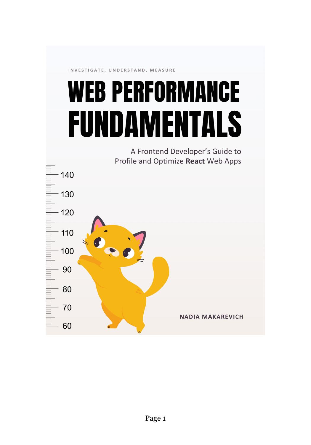 Web Performance Fundamentals: A Frontend Developer’s Guide to Profile and Optimize React Web Apps